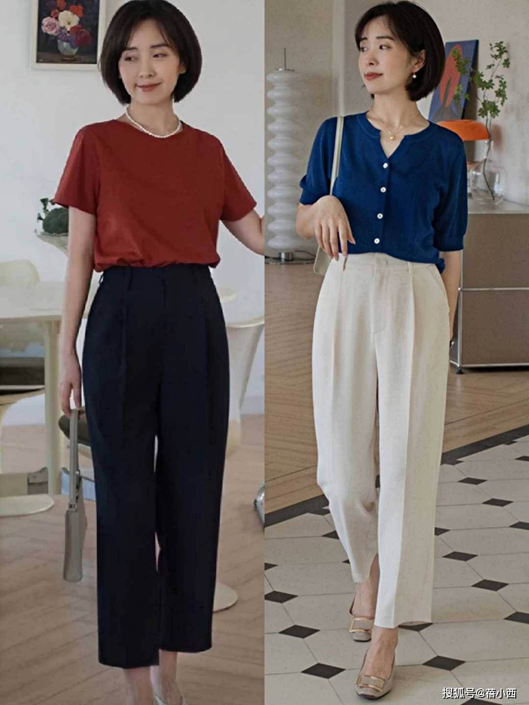 姨得学会“减龄穿搭思路”高级又有气质AG真人app过了40岁不想被叫做阿(图2)