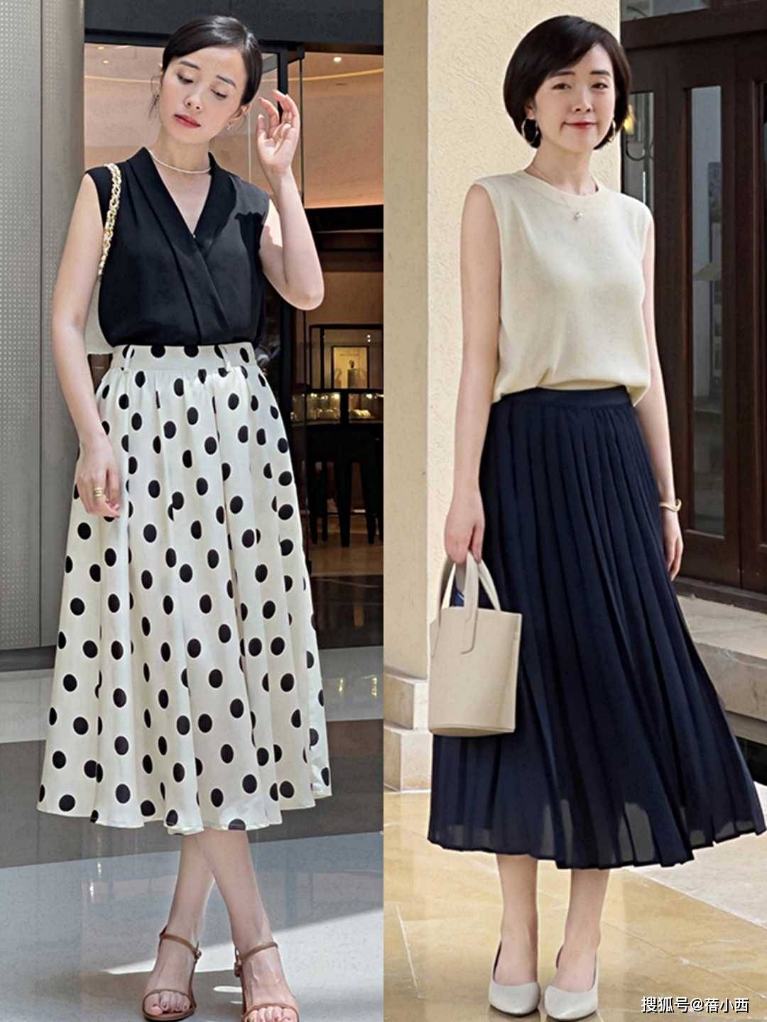 姨得学会“减龄穿搭思路”高级又有气质AG真人app过了40岁不想被叫做阿(图6)